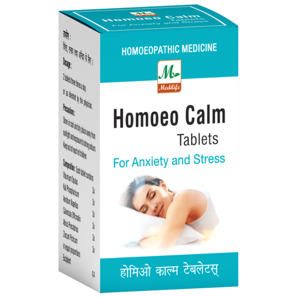 Medilife Homoeo Calm Tablet (25gm Each)