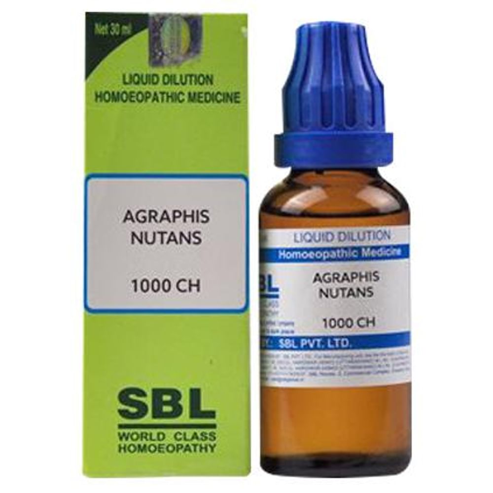 SBL Agraphis Nutans Dilution 1000 CH