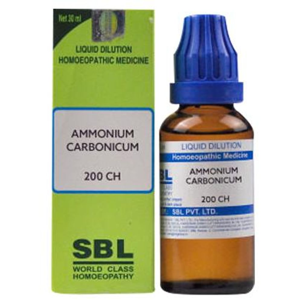 SBL Ammonium Carbonicum Dilution 200 CH