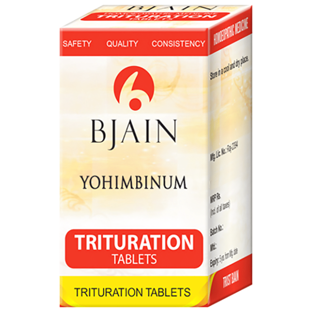 Bjain Yohimbinum Trituration Tablet 6X