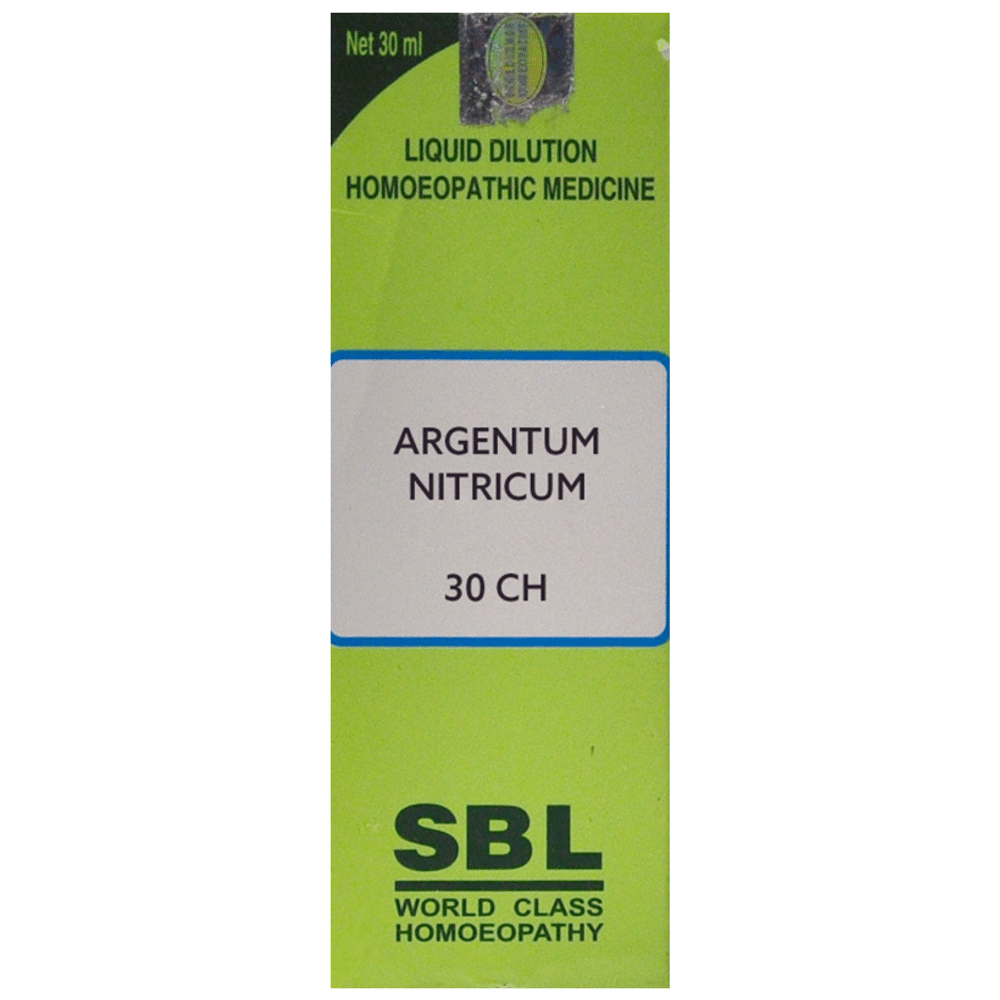 SBL Argentum Nitricum Dilution 30 CH