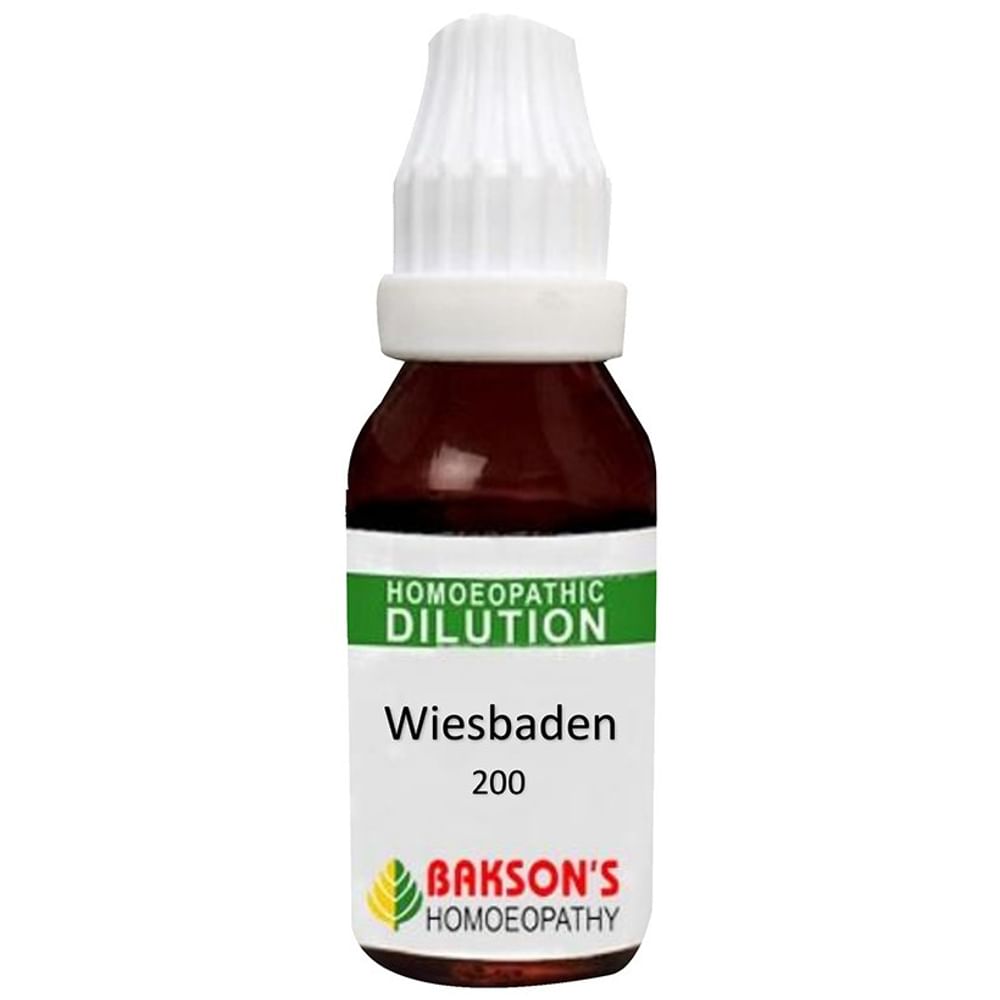 Bakson's Homeopathy Wiesbaden Dilution 200 CH