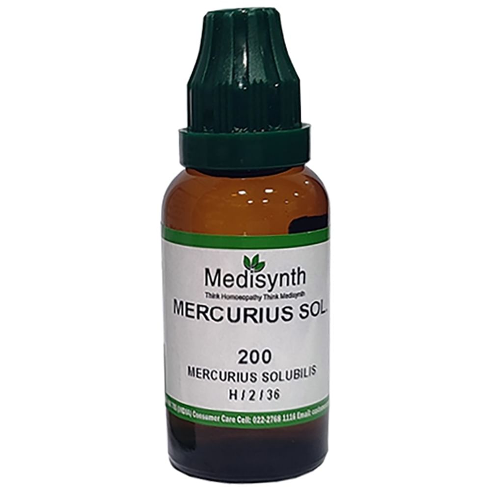 Medisynth Mercurius Solubilis Dilution 200