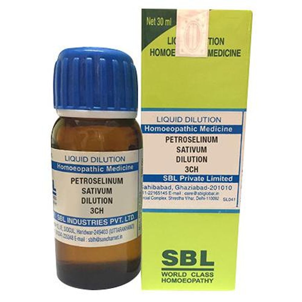 SBL Petroselinum Sativum Dilution 3 CH