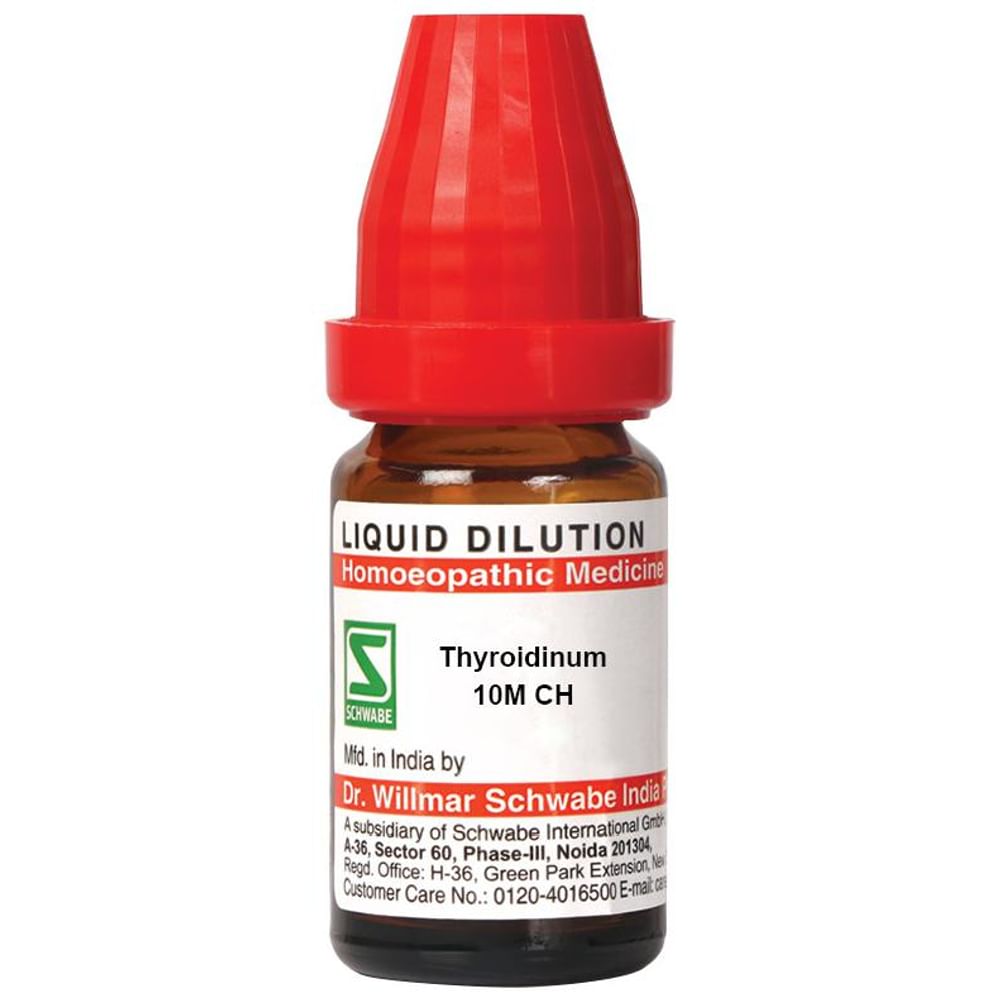 Dr Willmar Schwabe India Thyroidinum Dilution 10M CH