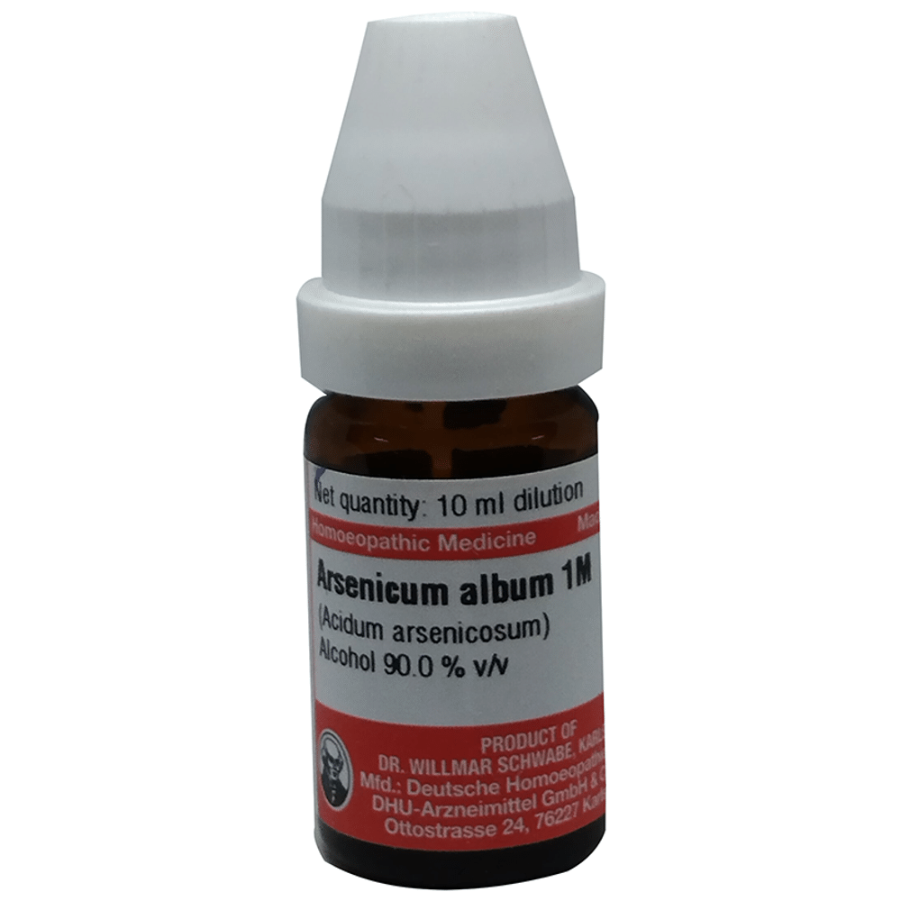 Dr Willmar Schwabe Germany Arsenicum Album (Acidum Arsenicosum) Dilution 1M