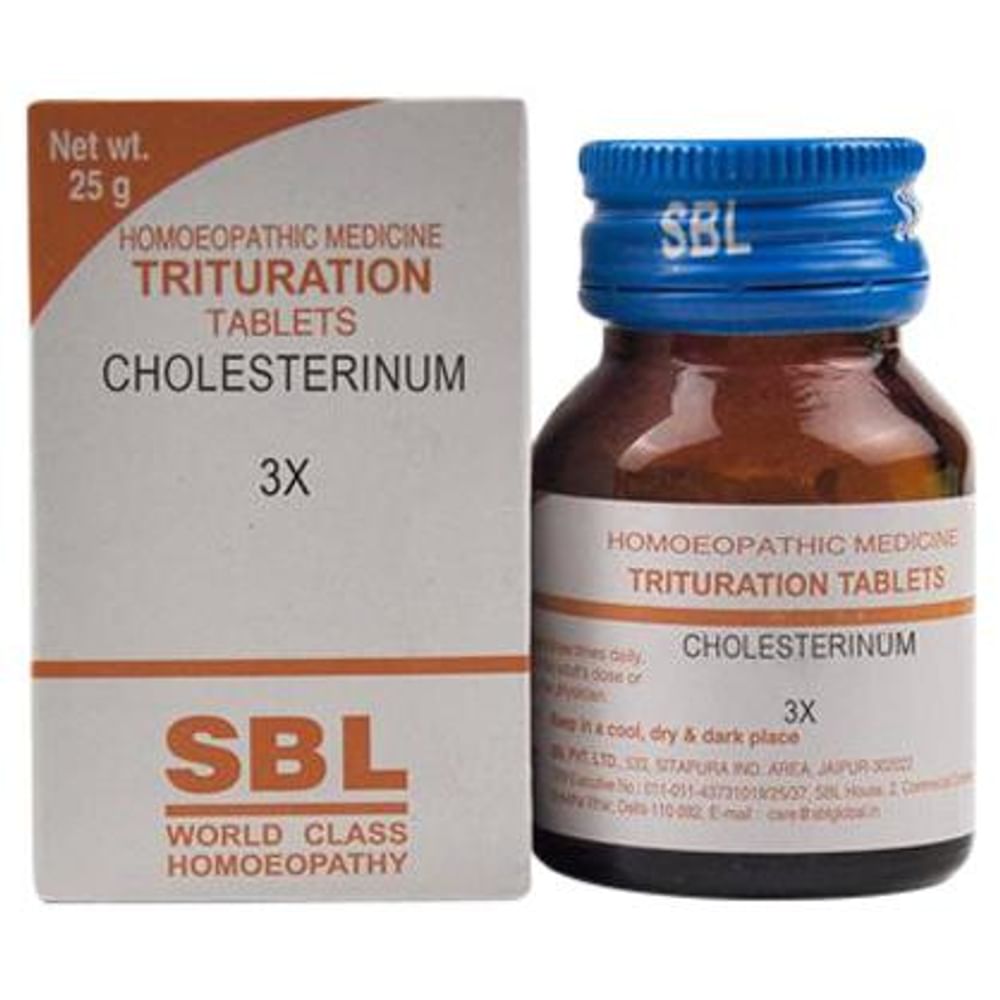 SBL Cholesterinum  3X Trituration Tablet 