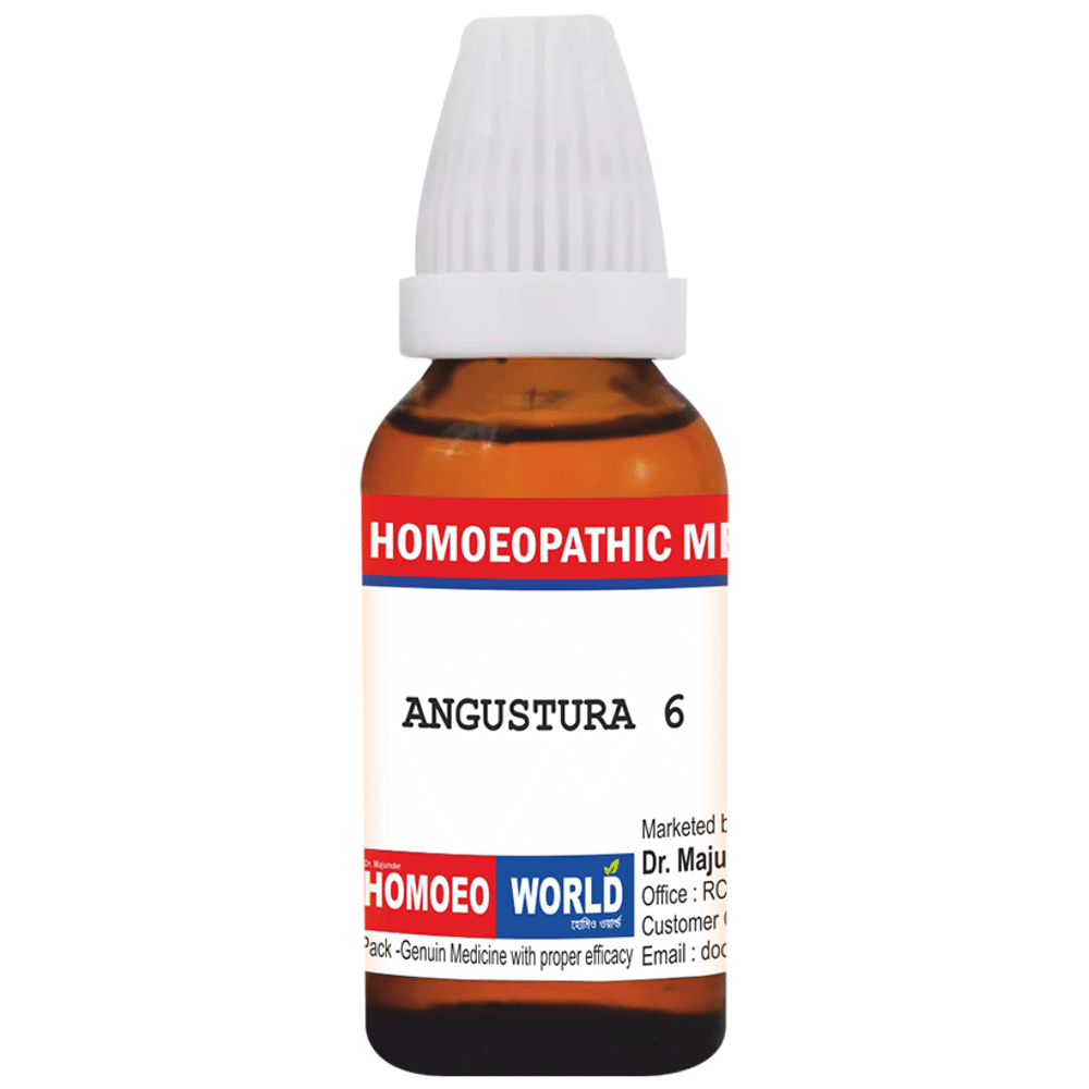 Dr. Majumder Homeo World Angustura Dilution (30 ml Each) 6 CH