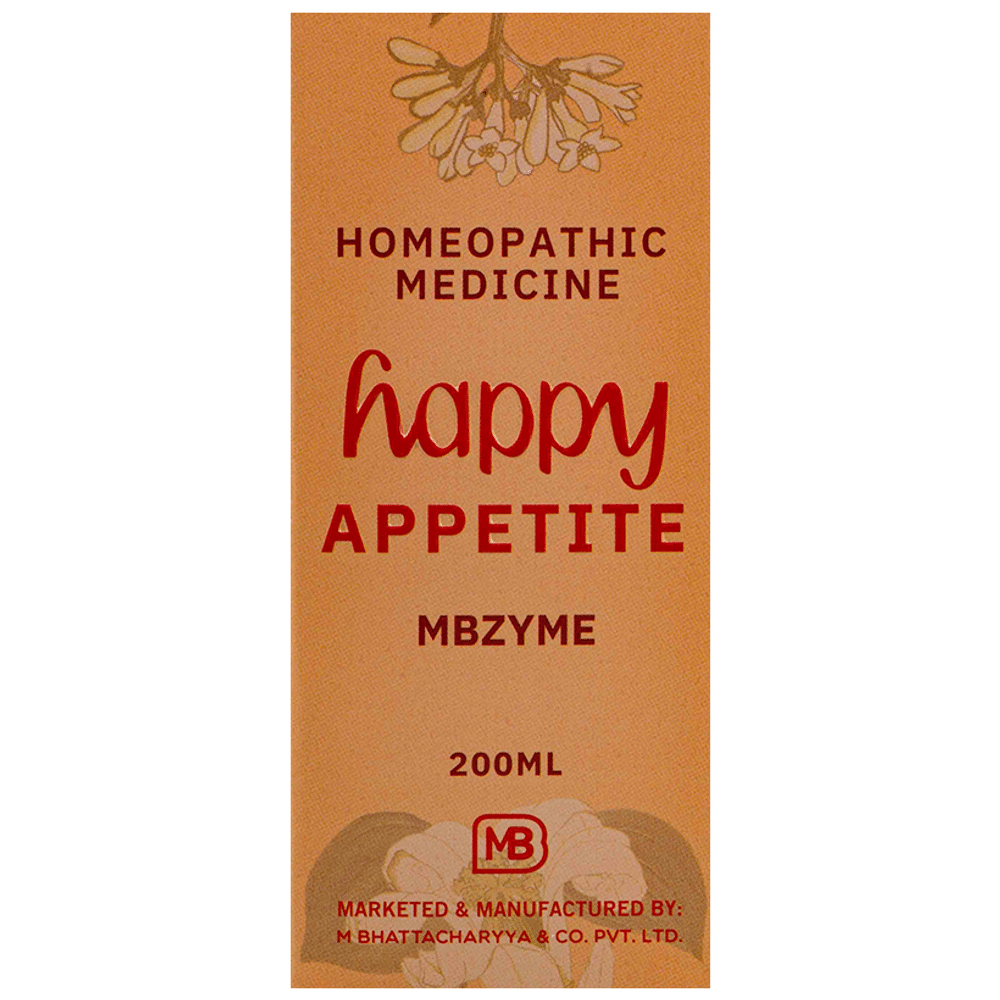 Happy Appetite Mbzyme Syrup