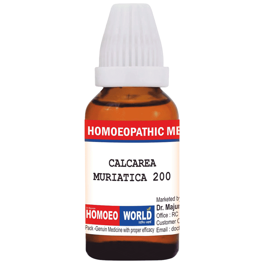 Dr. Majumder Homeo World Calcarea Muriatica Dilution(30ml Each) 200 CH