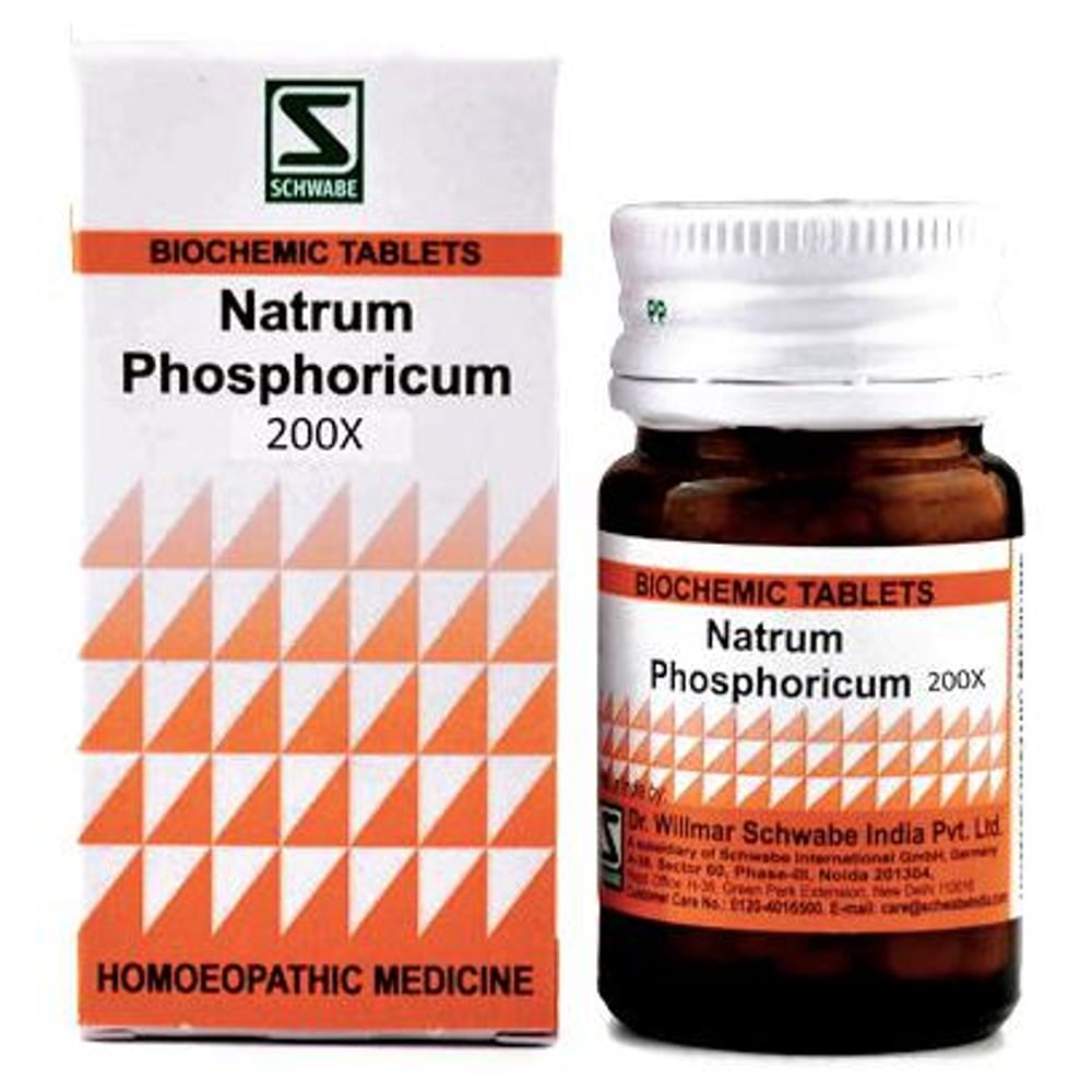 Dr Willmar Schwabe India Natrum Phosphoricum Biochemic Tablet 200X