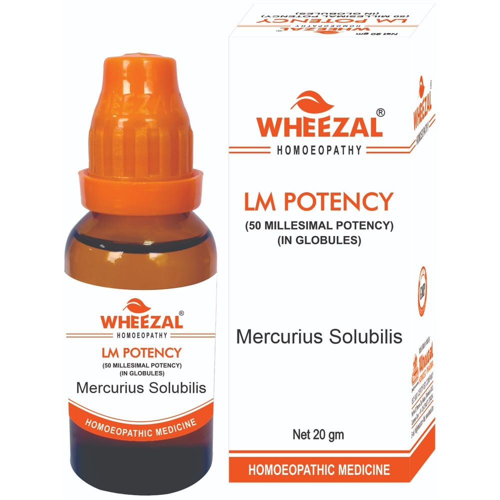 Wheezal Mercurius Solubilis Dilution 0/7 LM