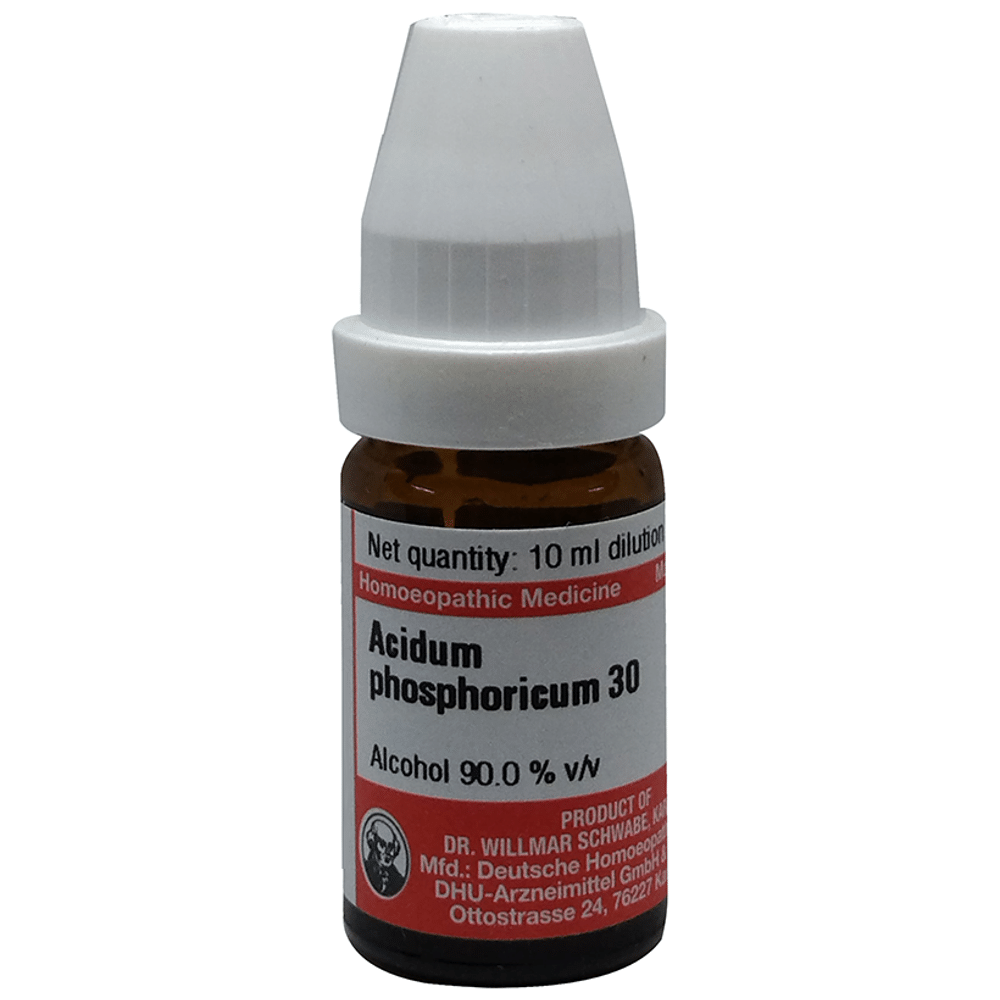 Dr Willmar Schwabe Germany Acidum Phosphoricum Dilution 30