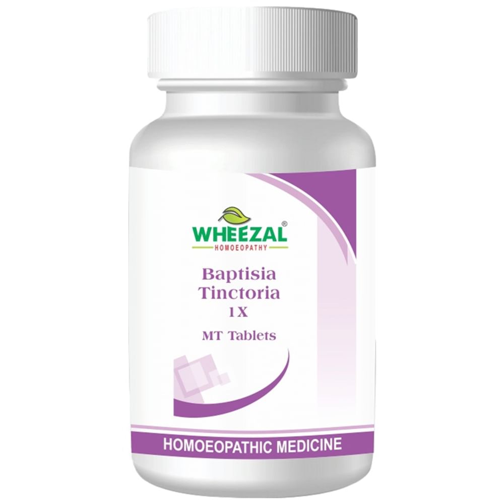 Wheezal Baptisia Tinctoria 1X MT Tablet