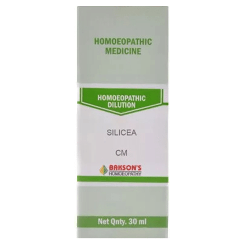 Bakson's Homeopathy Silicea Dilution CM