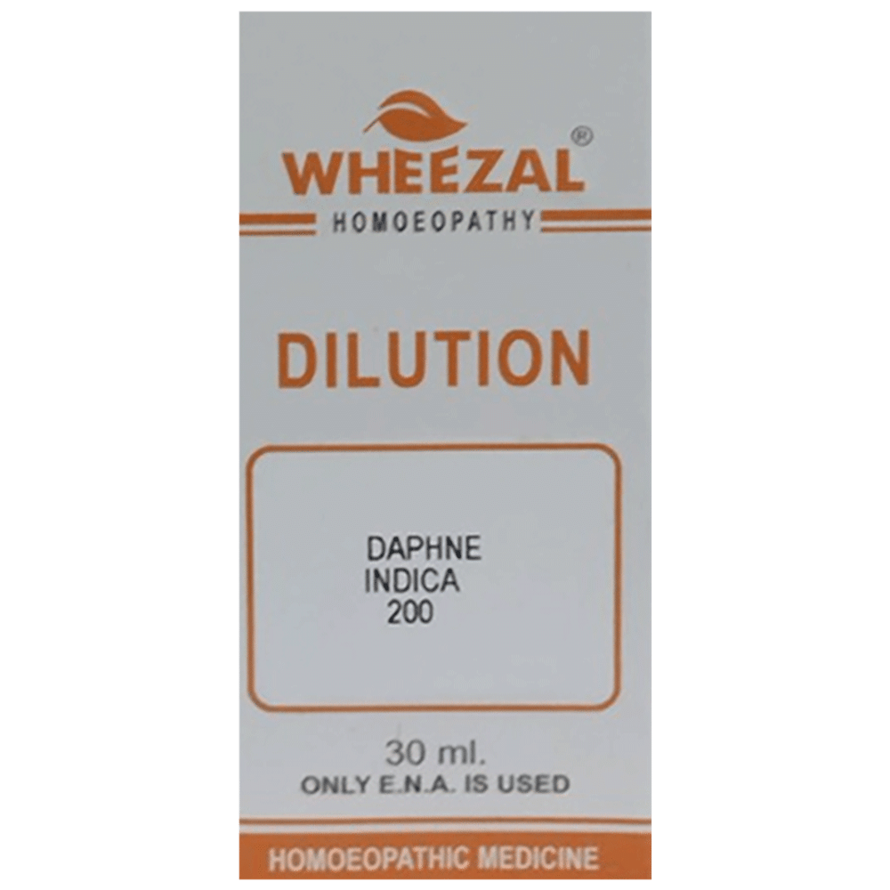 Wheezal Daphne indica Dilution 200