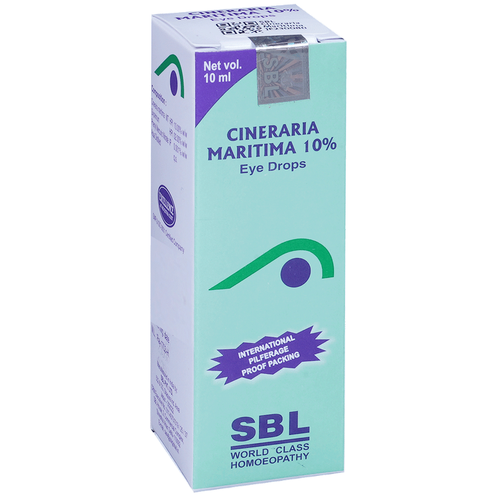 SBL Cineraria Maritima 10% Eye Drop 