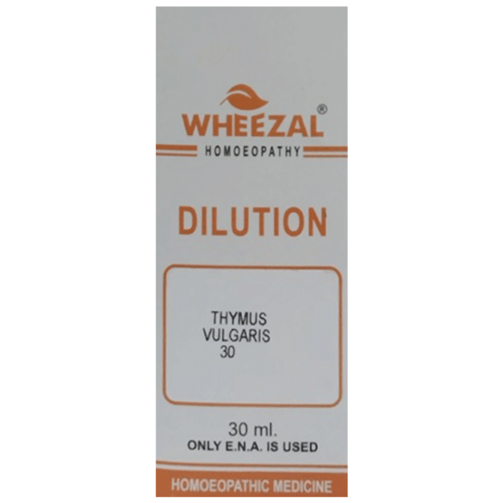 Wheezal Thymus Vulgaris Dilution 30