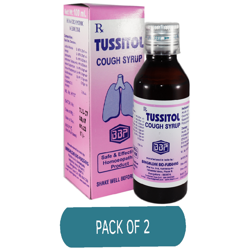 Bangalore Bio-Plasgens Tussitol Cough Syrup