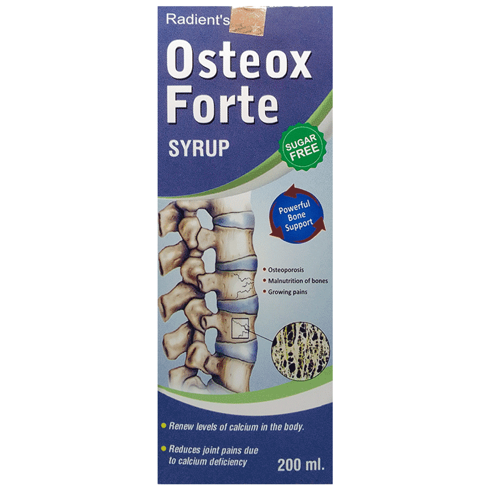 Radient Osteox Forte Syrup Sugar Free