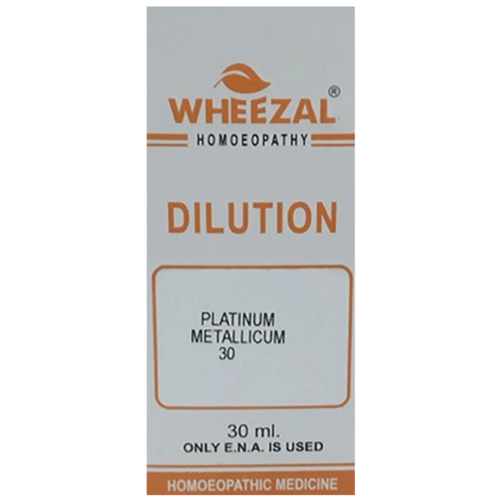 Wheezal Platinum Metallicum Dilution 30