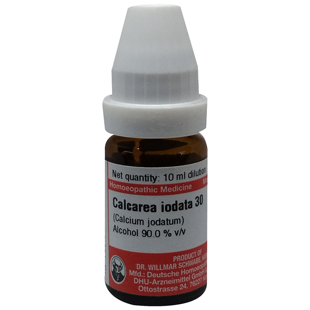 Dr Willmar Schwabe Germany Calcarea Iodata Dilution 30