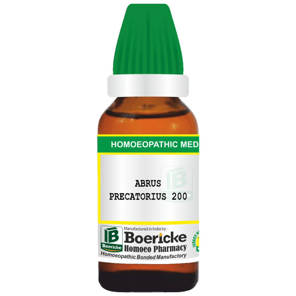 Boericke Abrus Precatorius Dilution (30ml Each) 200