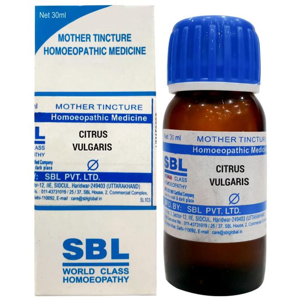 SBL Citrus Vulgaris Mother Tincture Q