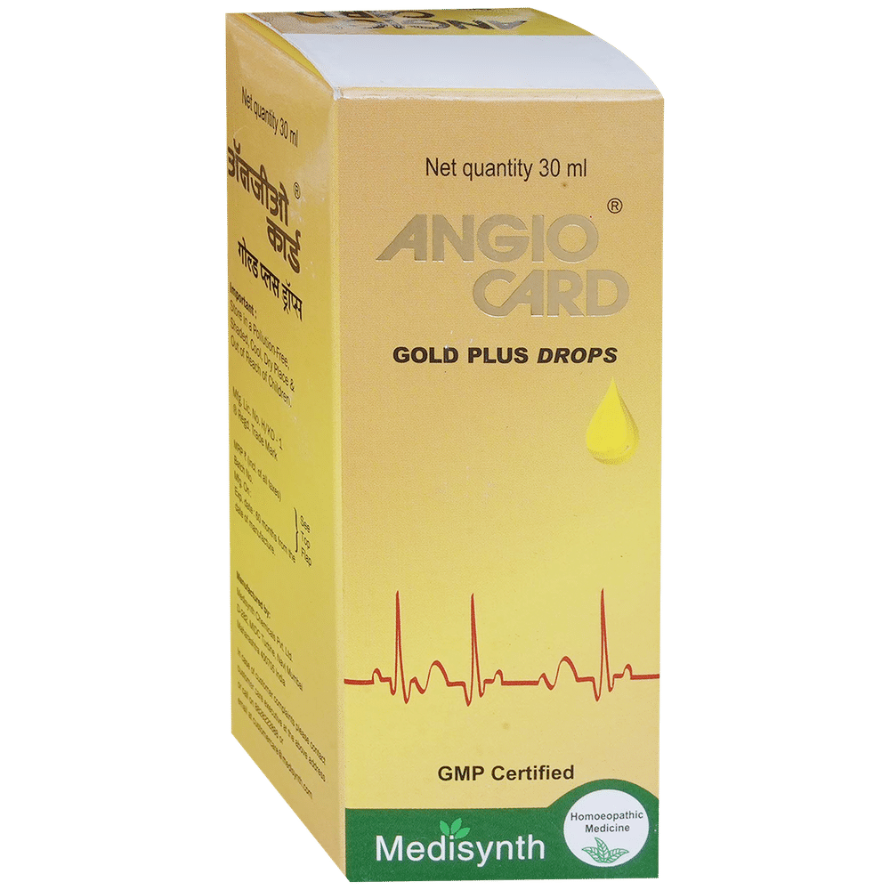 Medisynth Angiocard Gold Plus Drop