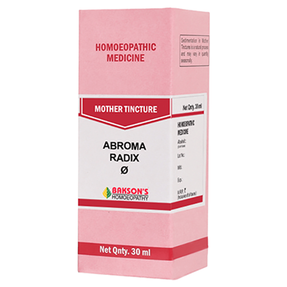 Bakson's Homeopathy Abroma Radix Mother Tincture Q