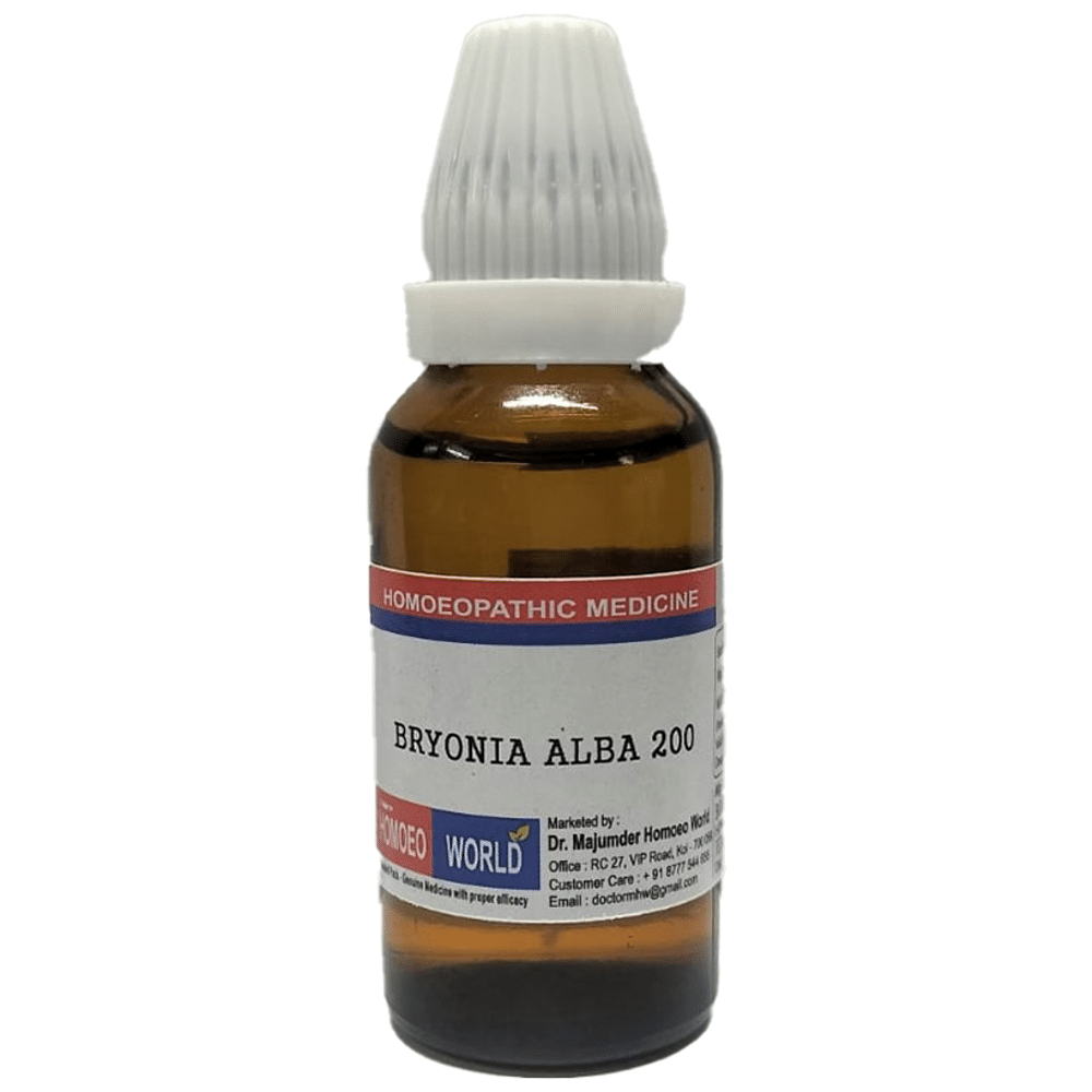 Dr. Majumder Homeo World Bryonia Alba Dilution 12 (30ml Each)