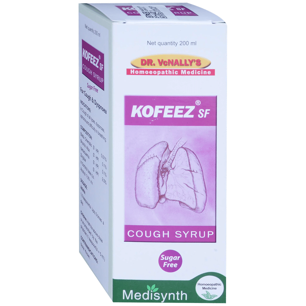 Medisynth Kofeez SF Cough Syrup Sugar Free