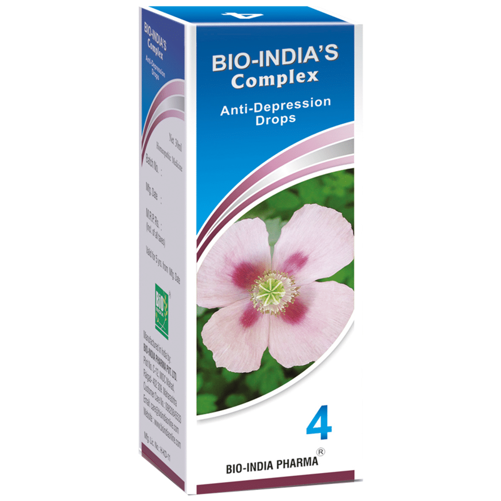 Bio India Complex 4 Anti-Depression Drop