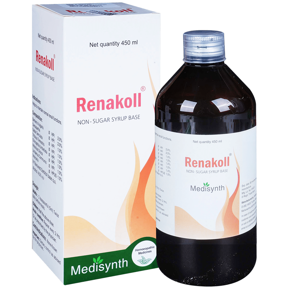 Medisynth Renakoll Non-Sugar Syrup