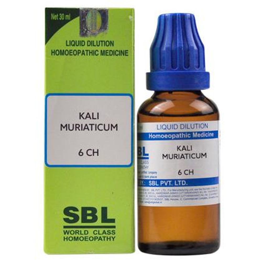 SBL Kali Muriaticum Dilution 6 CH