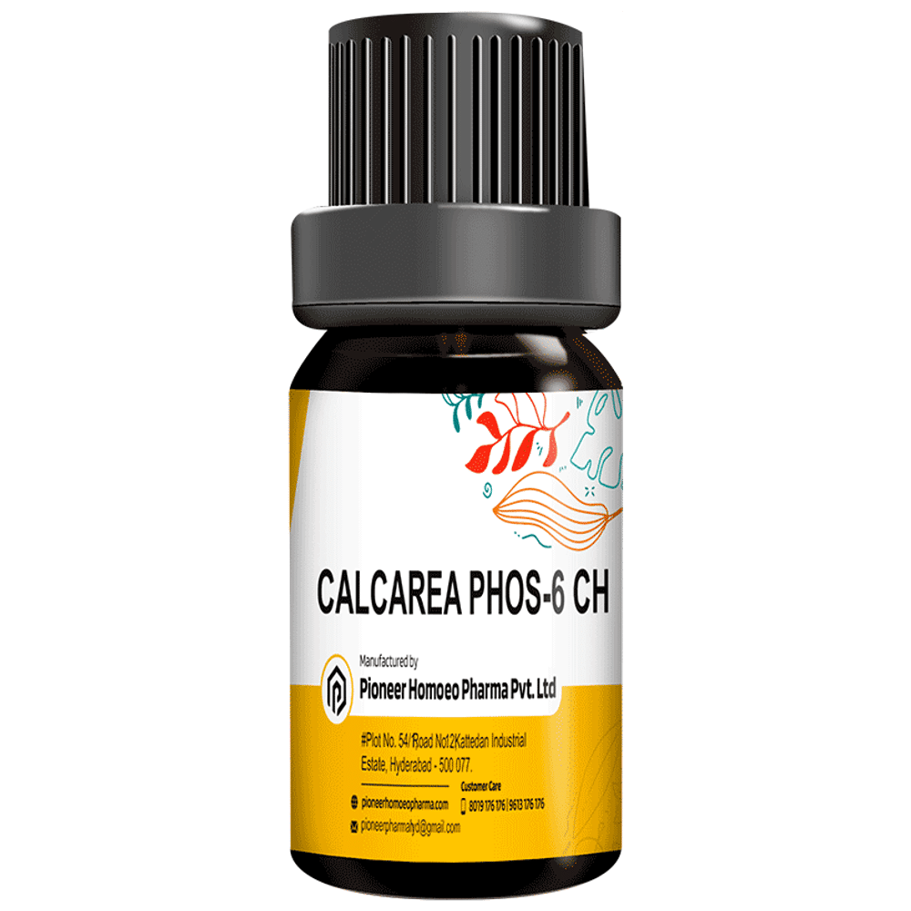 Pioneer Pharma Calcarea Phos Globules Pellets Multidose Pills 6 CH