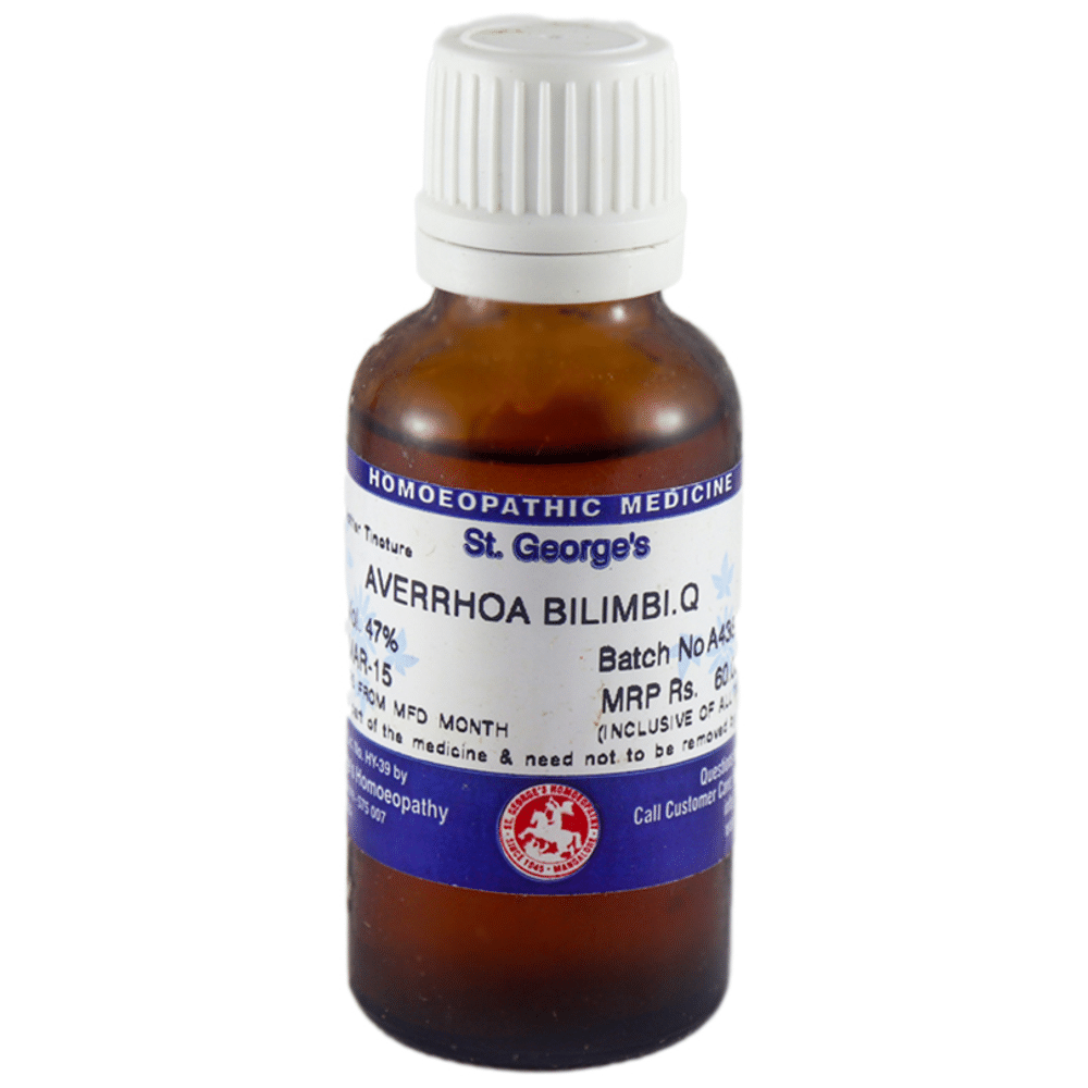 St. George’s Averrhoa Bilimbi Mother Tincture Q