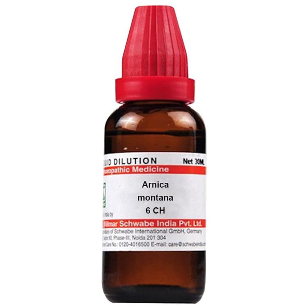 Dr Willmar Schwabe India Arnica Montana Dilution 6 CH