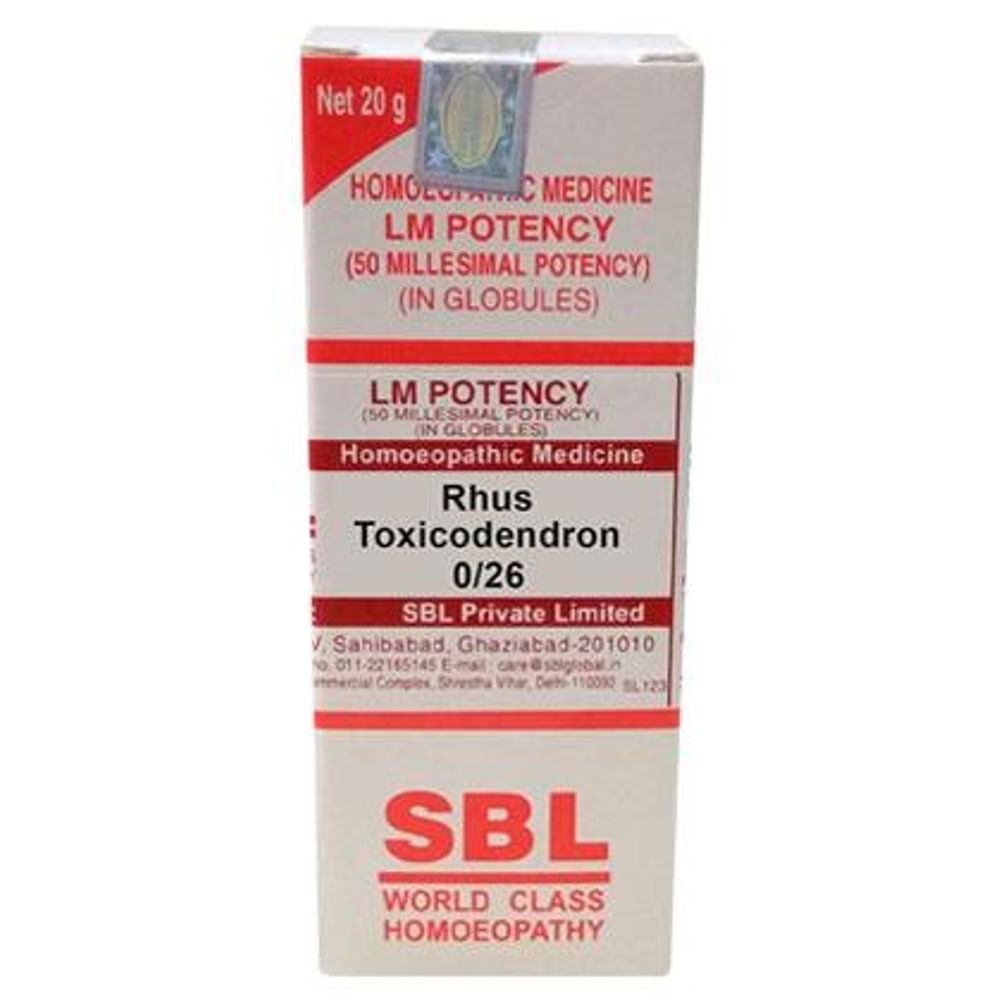 SBL Rhus Toxicodendron 0/26 LM