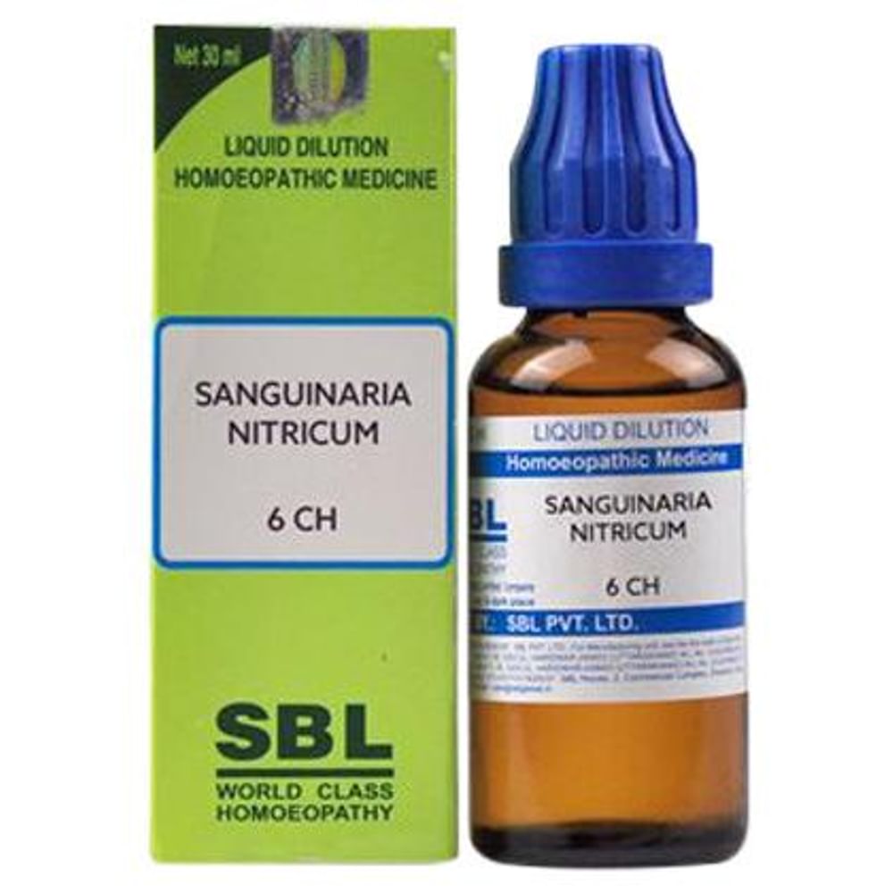 SBL Sanguinarina Nitrica Dilution 6 CH