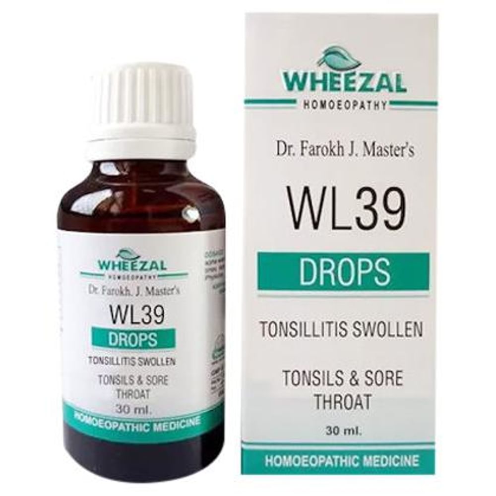 Wheezal WL39 Tonsillitis Swollen Drop