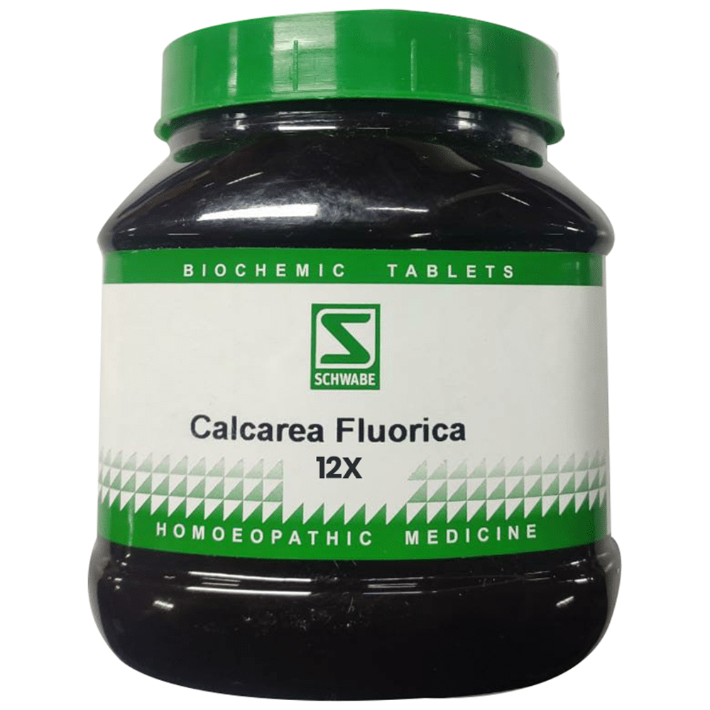 Dr Willmar Schwabe India Calcarea Fluorica Biochemic Tablet 12X