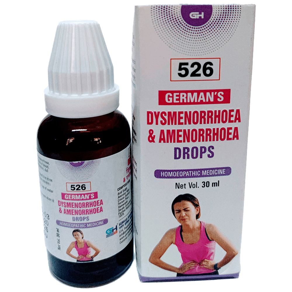 German's 526 Dysmenorrhoea & Amenorrhoea Drop