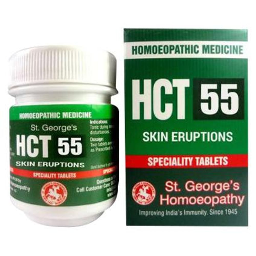 St. George’s HCT 55 Skin Eruptions Tablet