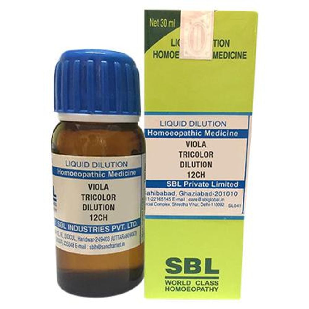 SBL Viola Tricolor Dilution 12 CH