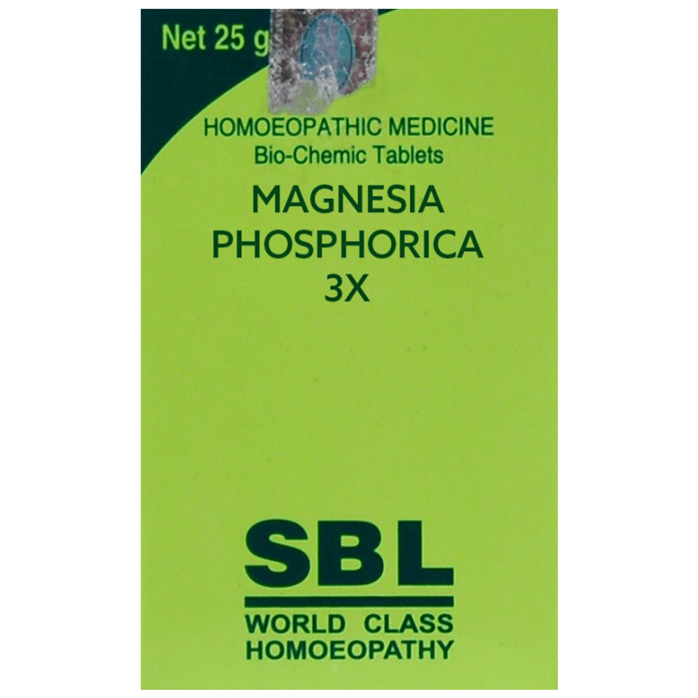 SBL Magnesia Phosphorica Biochemic Tablet 3X