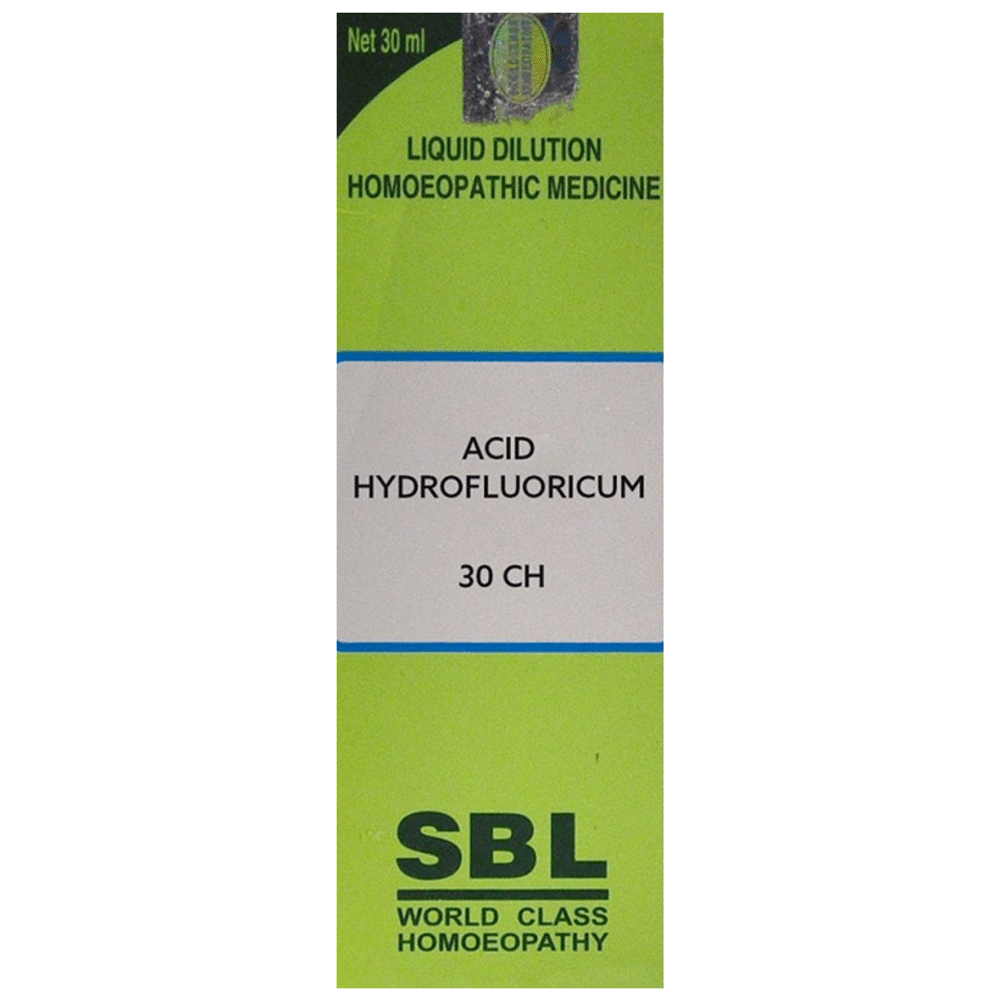 SBL Acidum Hydrofluoricum Dilution 30 CH