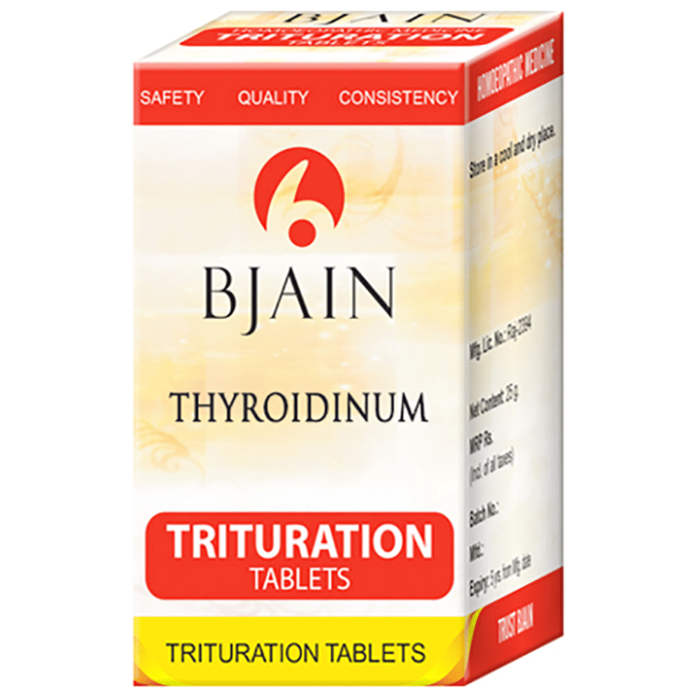 Bjain Thyroidinum Trituration Tablet 6X