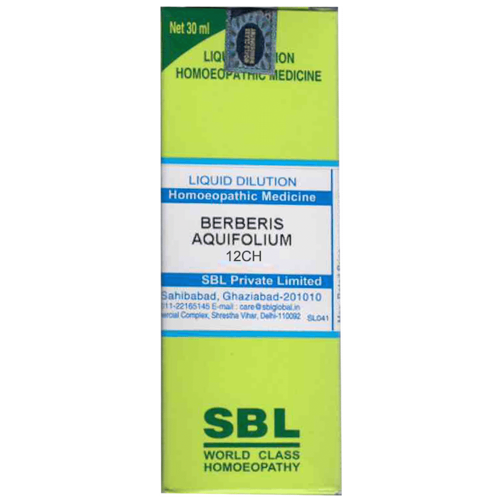 SBL Berberis Aquifolium Dilution 12 CH