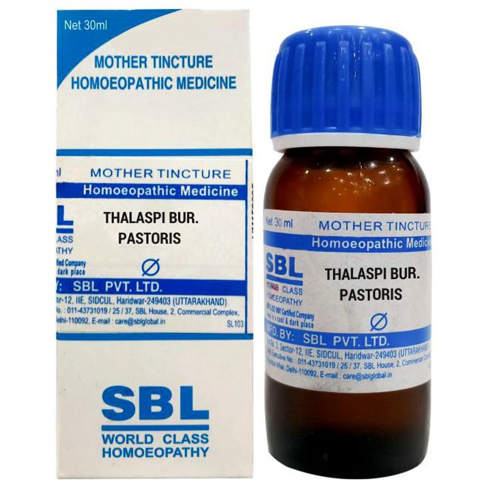 SBL Thlaspi Bursa Pastoris Mother Tincture Q